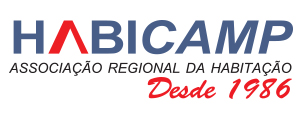 Logo Habicamp — Associação Regional da Habitação — desde 1986